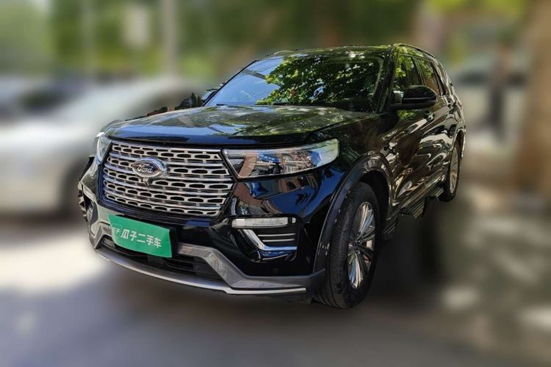 Used Ford Explorer 2020 EcoBoost 285 4x4 Titanium Edition 6 Seats Front Left 45 Deg