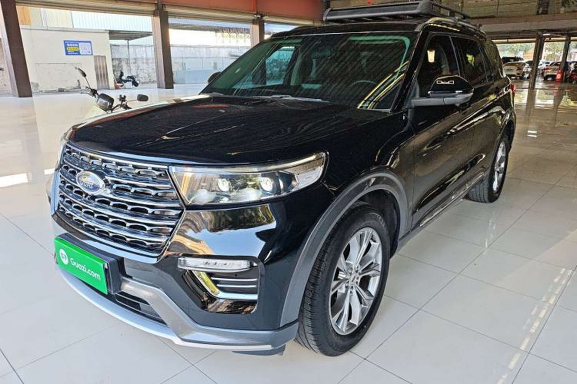 Used Ford Explorer 2020 EcoBoost 285 Four-Wheel Drive Trend Edition 6 Seats Front Left 45 Deg