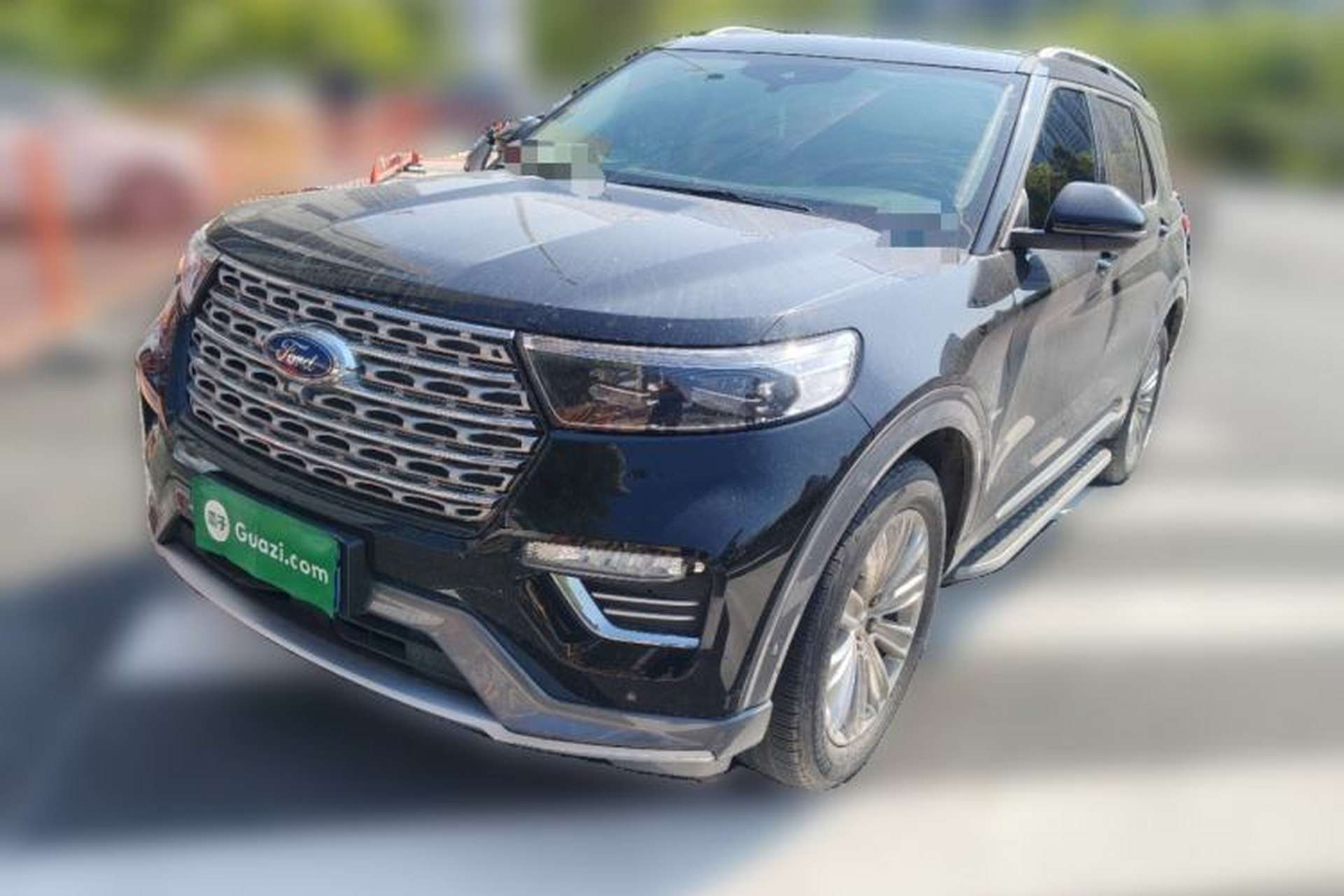 Used Ford Explorer 2020 EcoBoost 285 4x4 Titanium Edition 7-Seater Front Left 45 Deg