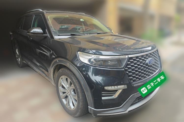 Used Ford Explorer 2020 EcoBoost 285 Rear-Drive Trend Edition 6 Seats Front Right 45 Deg