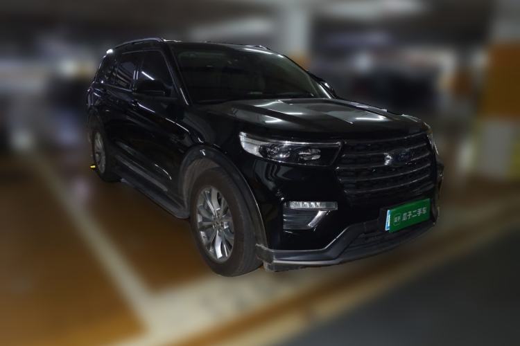 Used Ford Explorer 2020 EcoBoost 285 Four-Wheel Drive Trend Edition 6 Seats Front Right 45 Deg