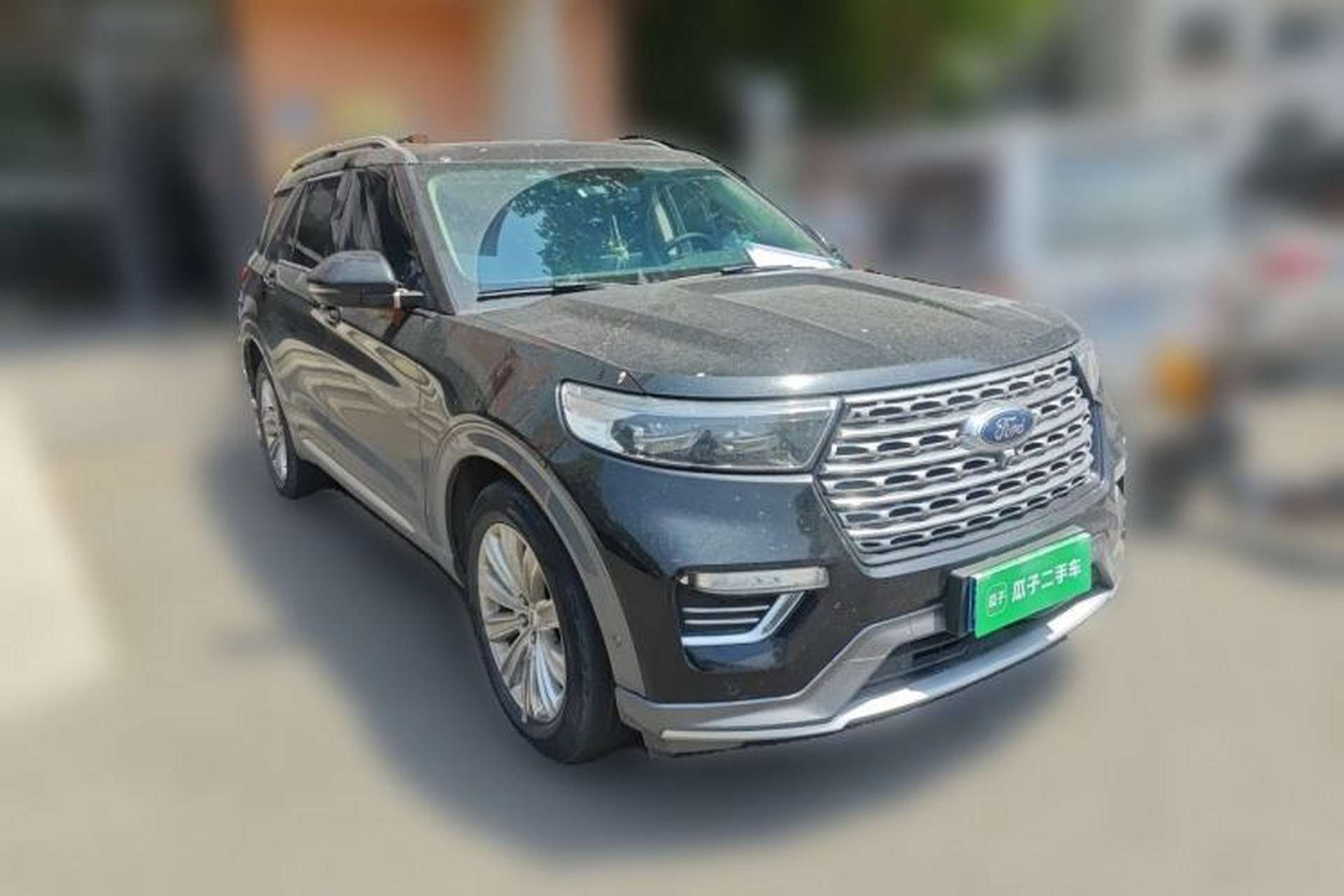 Used Ford Explorer 2020 EcoBoost 285 4x4 Titanium Edition 7-Seater Front Right 45 Deg