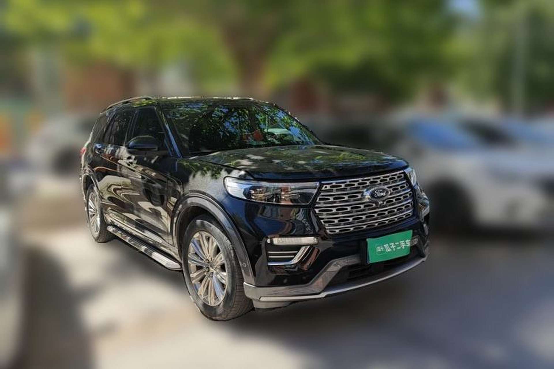 Used Ford Explorer 2020 EcoBoost 285 4x4 Titanium Edition 6 Seats Front Right 45 Deg