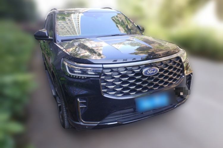 Used Ford Explorer 2020 EcoBoost 285 4x4 Sport Edition ST-LINE 6-Seater Front Right 45 Deg