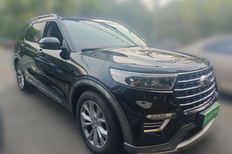 Used Ford Explorer 2020 EcoBoost 285 Rear-Drive Trend Edition 6 Seats Front Right 45 Deg