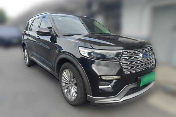 Used Ford Explorer 2020 EcoBoost 285 4x4 Titanium Edition 6 Seats Front Right 45 Deg