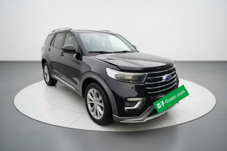 Used Ford Explorer 2020 EcoBoost 285 4x4 Trend Edition 7-Seater Front Right 45 Deg