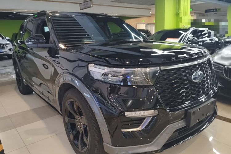 Used Ford Explorer 2020 EcoBoost 285 4x4 Sport Edition ST-LINE 6-Seater Front Right 45 Deg