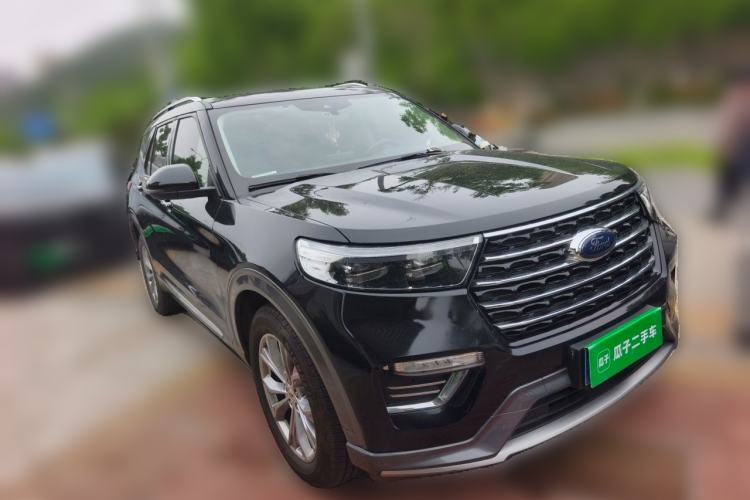 Used Ford Explorer 2020 EcoBoost 285 Four-Wheel Drive Trend Edition 6 Seats Front Right 45 Deg
