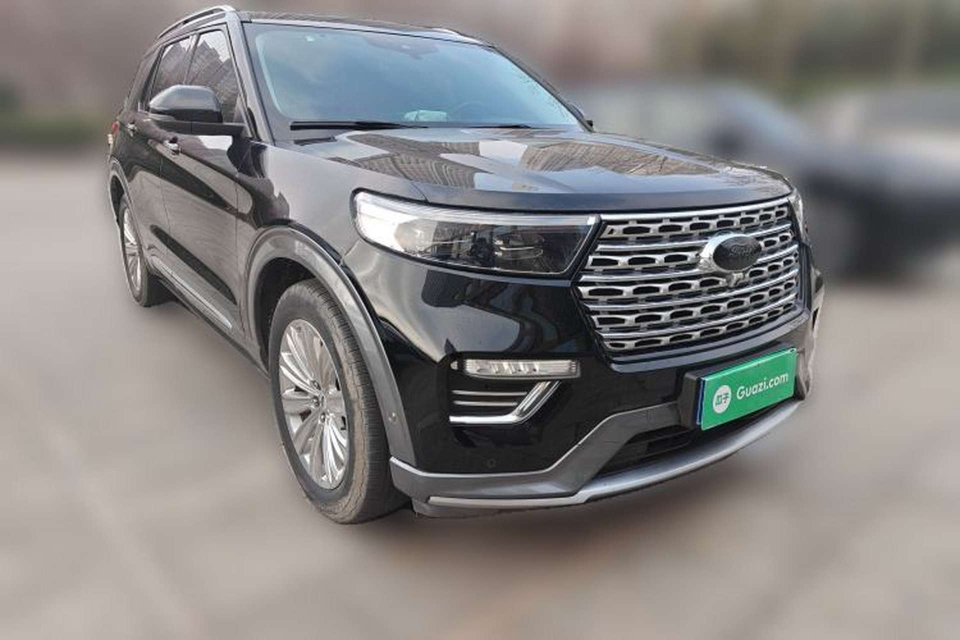 Used Ford Explorer 2020 EcoBoost 285 4x4 Titanium Edition 6 Seats Front Right 45 Deg