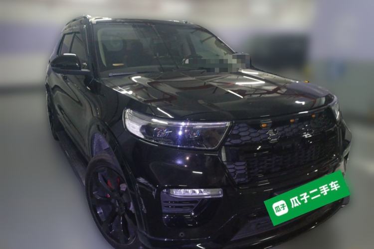 Used Ford Explorer 2020 EcoBoost 285 4x4 Titanium Edition 6 Seats Front Right 45 Deg