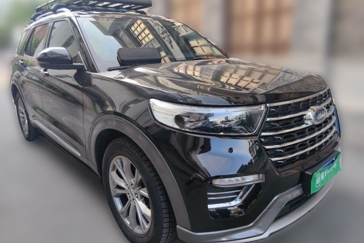 Used Ford Explorer 2020 EcoBoost 285 Four-Wheel Drive Trend Edition 6 Seats Front Right 45 Deg