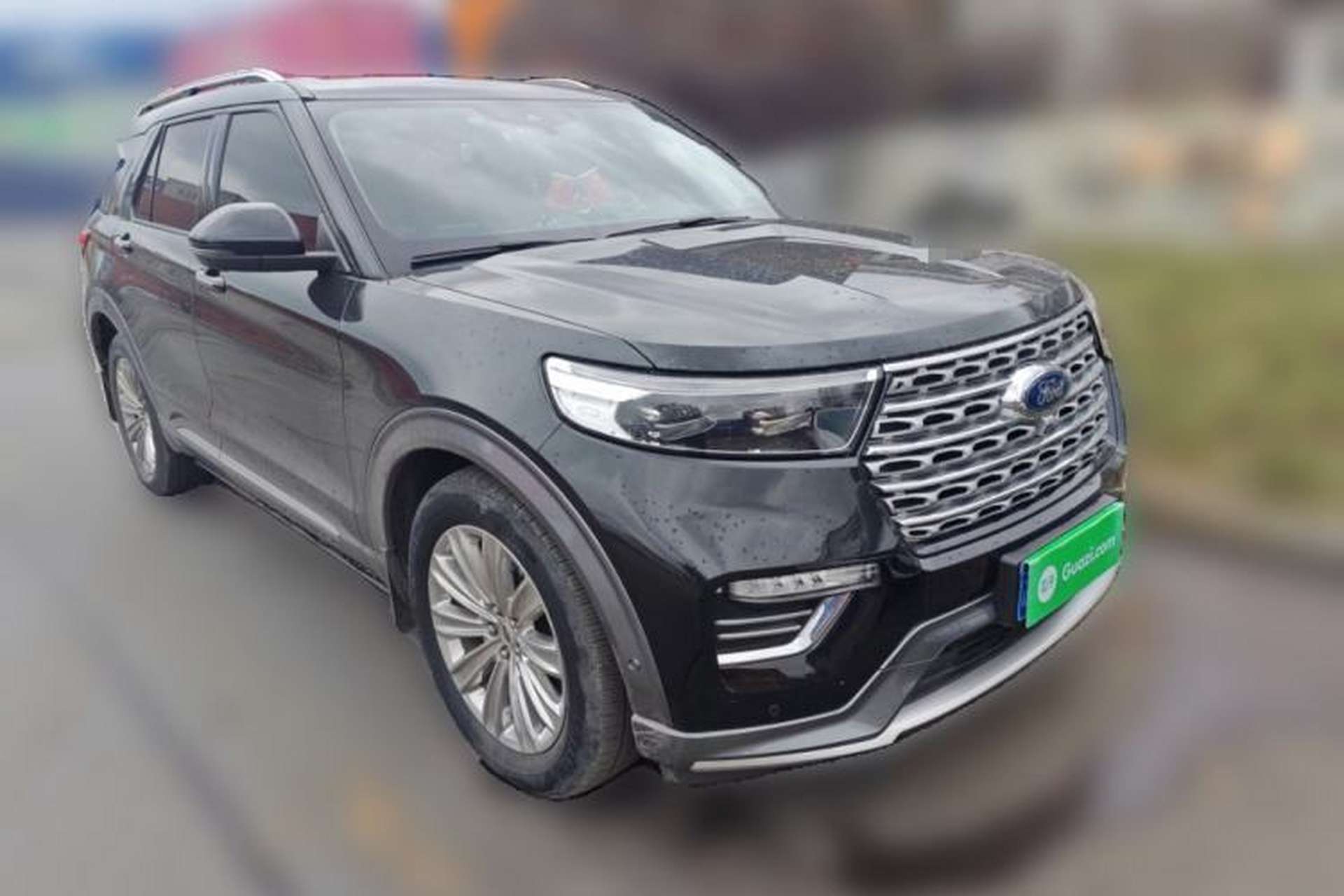 Used Ford Explorer 2020 EcoBoost 285 4x4 Titanium Edition 7-Seater Front Right 45 Deg
