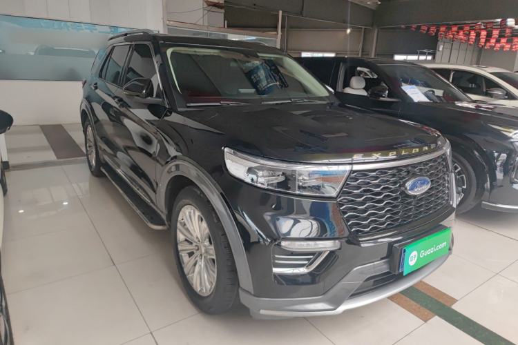 Used Ford Explorer 2020 EcoBoost 285 Rear-Drive Trend Edition 7-Seater Front Right 45 Deg