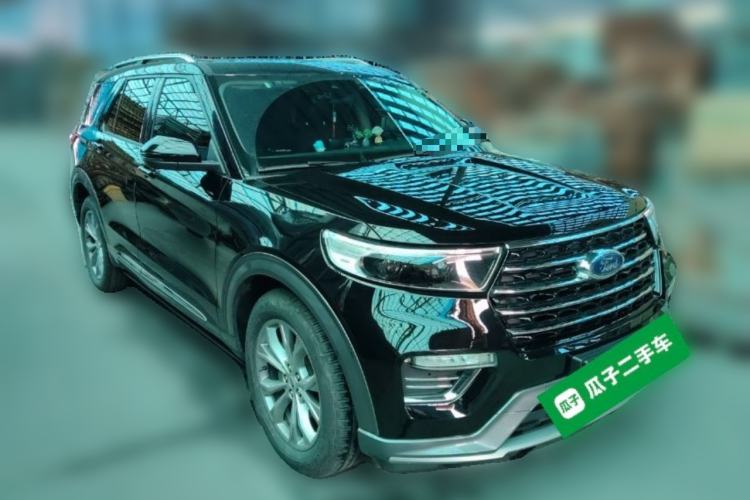 Used Ford Explorer 2020 EcoBoost 285 Four-Wheel Drive Trend Edition 6 Seats Front Right 45 Deg