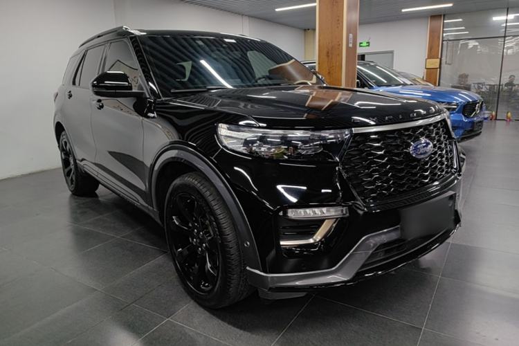Used Ford Explorer 2020 EcoBoost 285 4x4 Sport Edition ST-LINE 6-Seater Front Right 45 Deg