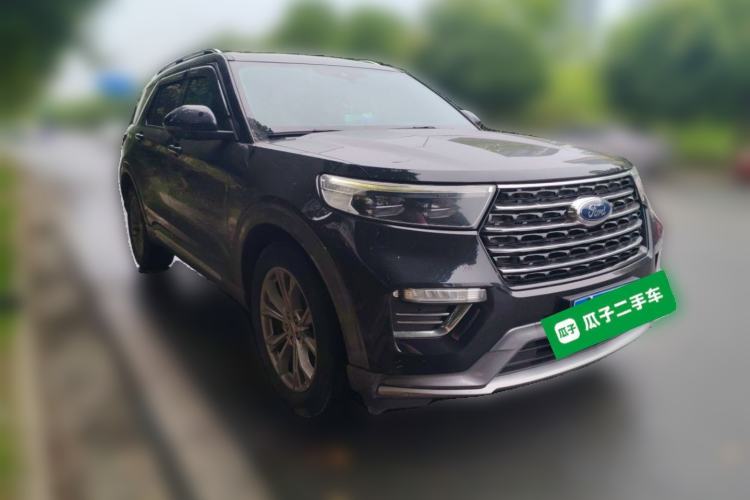 Used Ford Explorer 2020 EcoBoost 285 Four-Wheel Drive Trend Edition 6 Seats Front Right 45 Deg