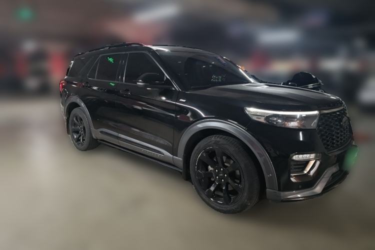 Used Ford Explorer 2020 EcoBoost 285 Four-Wheel Drive Sport Edition ST-LINE 7-Seater Front Right 45 Deg