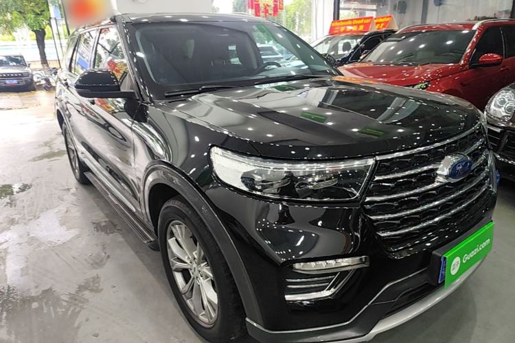 Used Ford Explorer 2020 EcoBoost 285 Four-Wheel Drive Trend Edition 6 Seats Front Right 45 Deg
