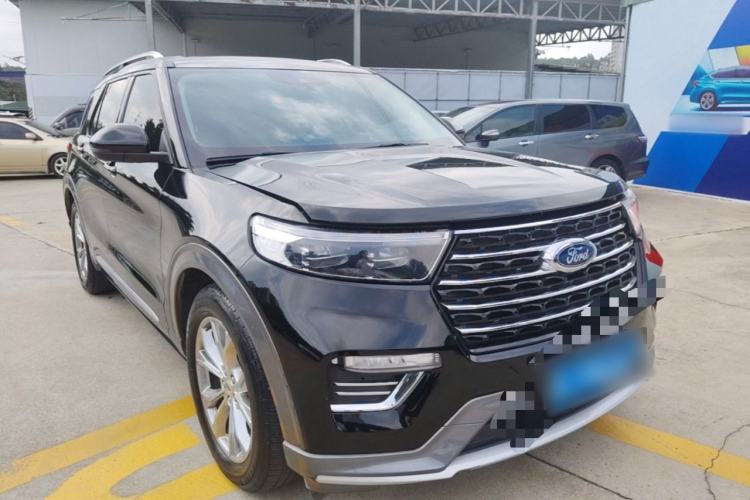 Used Ford Explorer 2020 EcoBoost 285 Rear-Drive Trend Edition 7-Seater Front Right 45 Deg