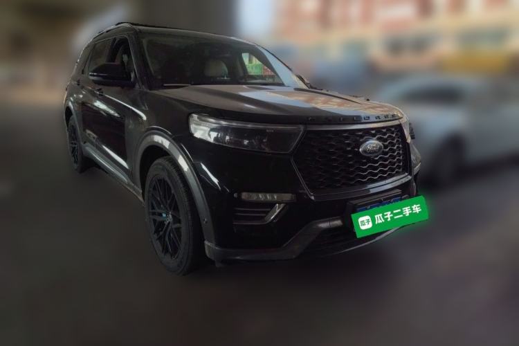 Used Ford Explorer 2020 EcoBoost 285 4x4 Titanium Edition 6 Seats Front Right 45 Deg