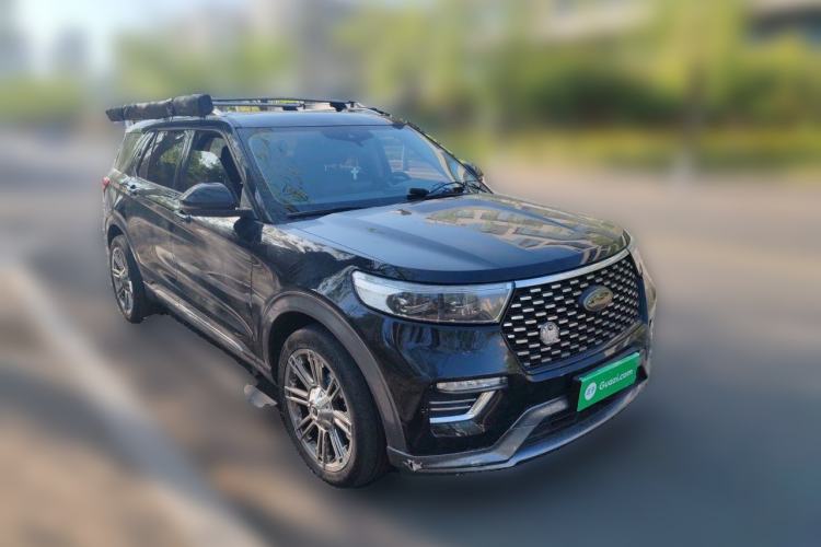 Used Ford Explorer 2020 EcoBoost 285 Four-Wheel Drive Trend Edition 6 Seats Front Right 45 Deg