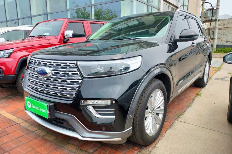 Used Ford Explorer 2020 EcoBoost 285 4x4 Titanium Edition 7-Seater Guazi used car, China used car export, Used car for sale, Used cars, Cheapest cars for sale