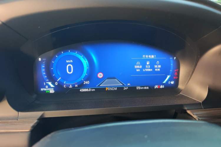 Used Ford Explorer 2020 EcoBoost 285 4x4 Titanium Edition 7-Seater Instrument Cluster