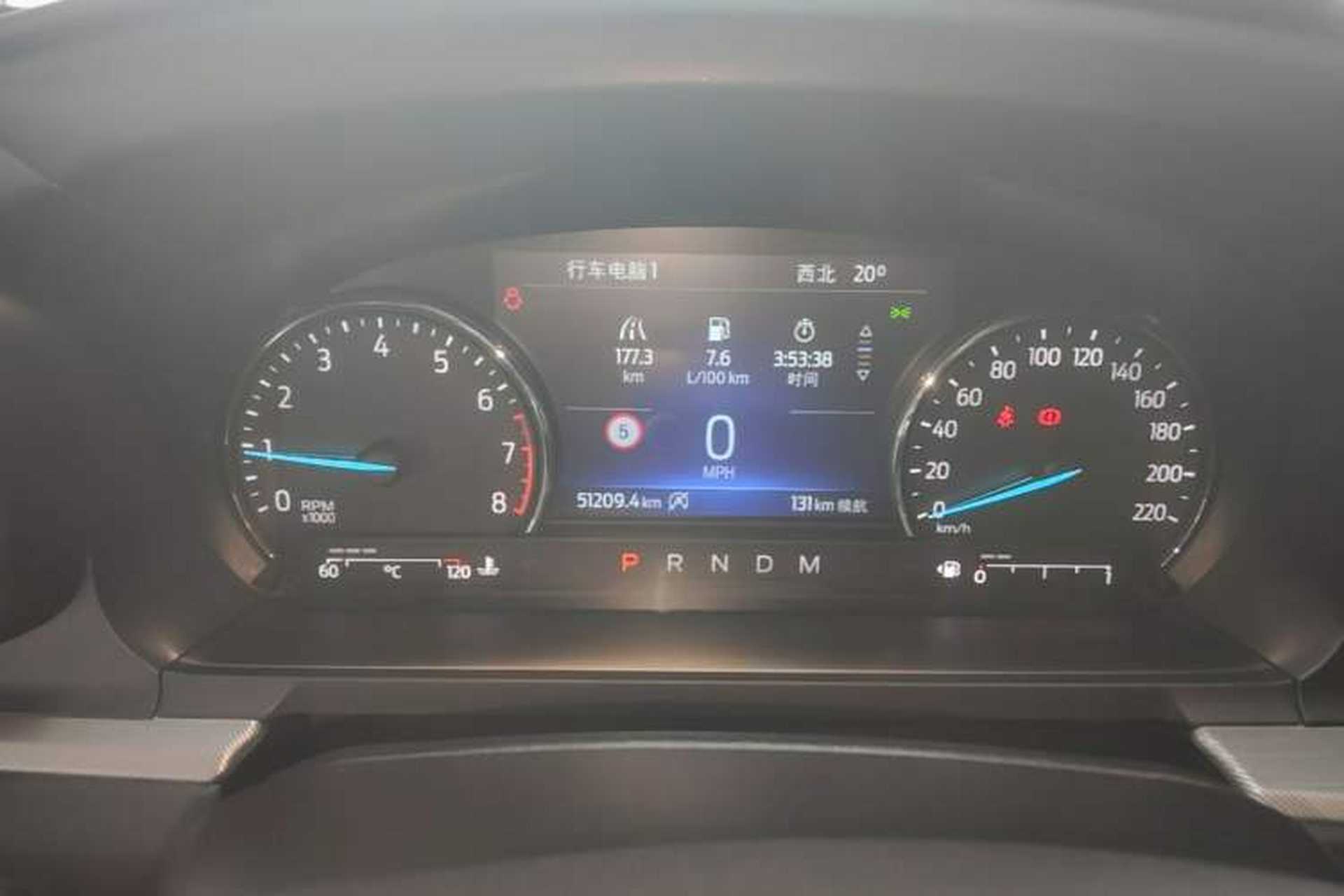 Used Ford Explorer 2020 EcoBoost 285 4x4 Trend Edition 7-Seater Instrument Cluster