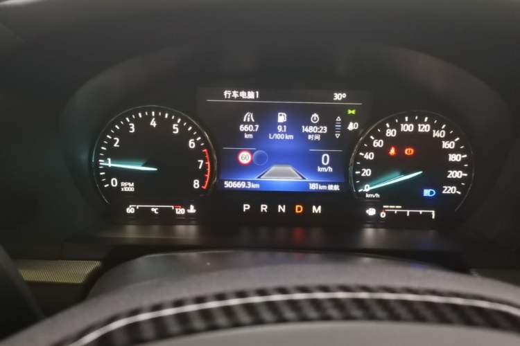 Used Ford Explorer 2020 EcoBoost 285 Four-Wheel Drive Trend Edition 6 Seats Instrument Cluster