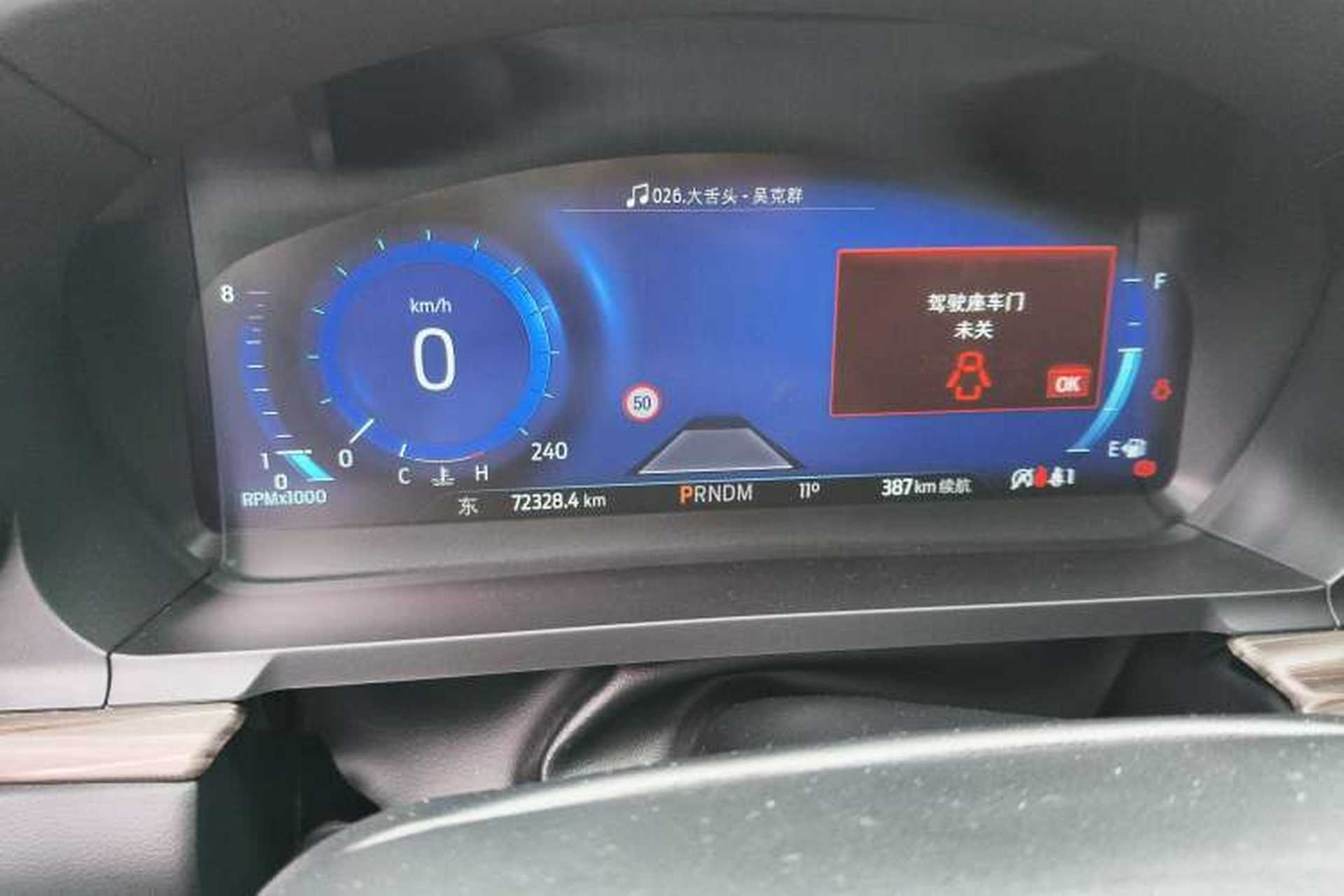 Used Ford Explorer 2020 EcoBoost 285 4x4 Titanium Edition 7-Seater Instrument Cluster