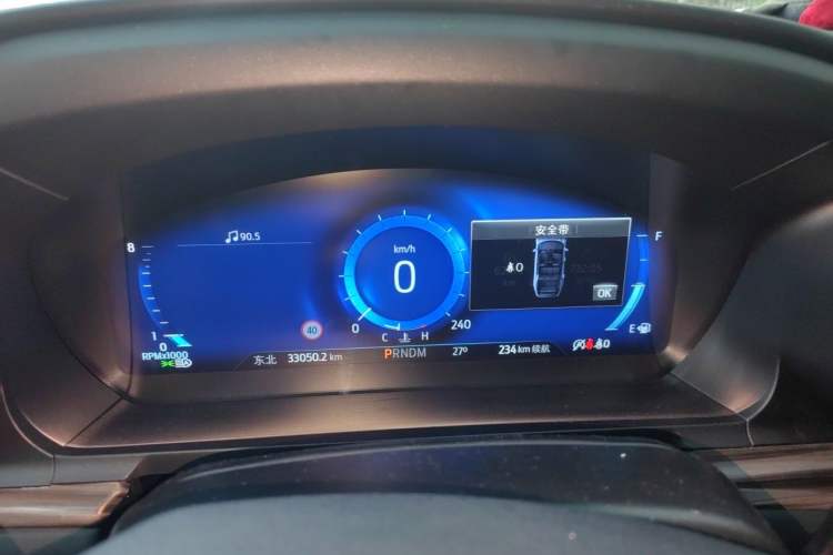 Used Ford Explorer 2020 EcoBoost 285 4x4 Titanium Edition 7-Seater Instrument Cluster
