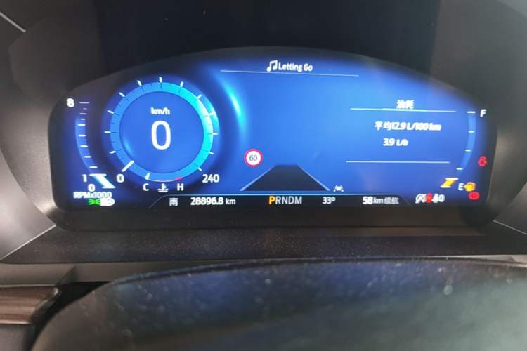 Used Ford Explorer 2020 EcoBoost 285 4x4 Titanium Edition 7-Seater Instrument Cluster