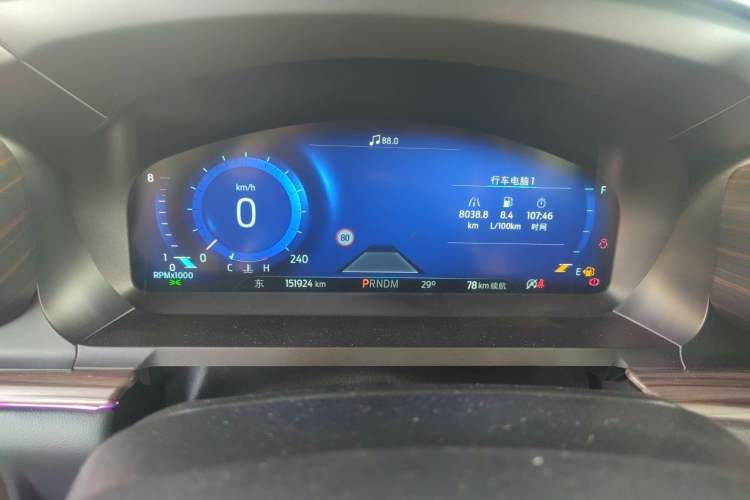Used Ford Explorer 2020 EcoBoost 285 4x4 Titanium Edition 6 Seats Instrument Cluster