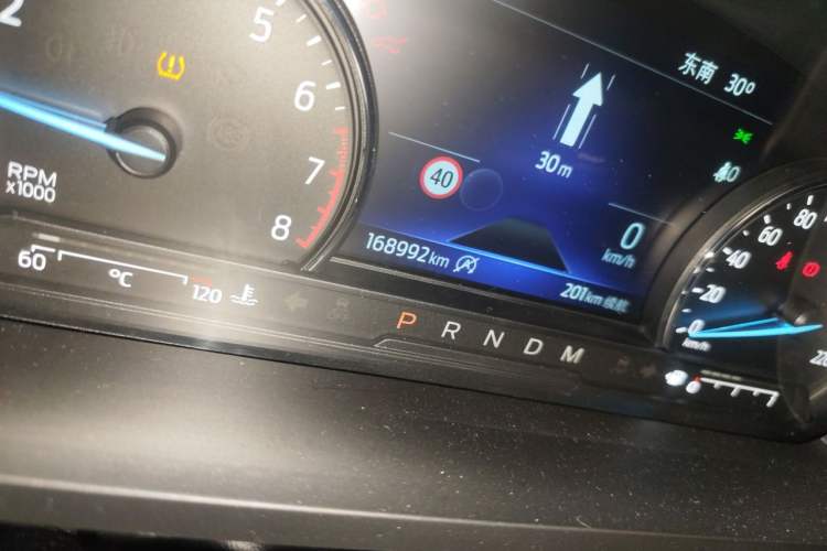 Used Ford Explorer 2020 EcoBoost 285 Four-Wheel Drive Trend Edition 6 Seats Odometer Close Up