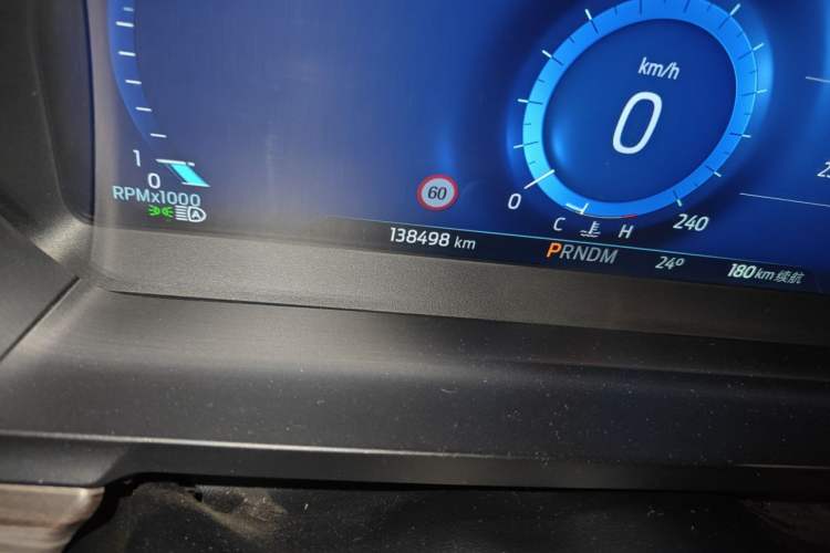Used Ford Explorer 2020 EcoBoost 285 4x4 Titanium Edition 6 Seats Odometer Close Up