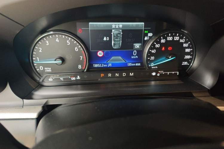 Used Ford Explorer 2020 EcoBoost 285 Rear-Drive Trend Edition 7-Seater Odometer Close Up