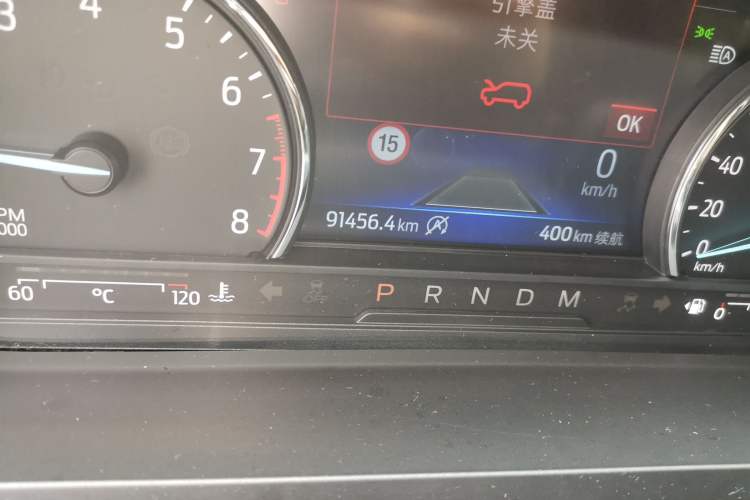 Used Ford Explorer 2020 EcoBoost 285 4x4 Trend Edition 7-Seater Odometer Close Up