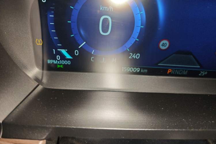 Used Ford Explorer 2020 EcoBoost 285 4x4 Titanium Edition 6 Seats Odometer Close Up
