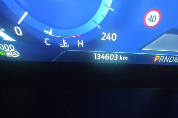 Used Ford Explorer 2020 EcoBoost 285 4x4 Titanium Edition 7-Seater Odometer Close Up