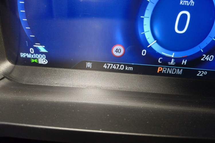 Used Ford Explorer 2020 EcoBoost 285 4x4 Titanium Edition 6 Seats Odometer Close Up
