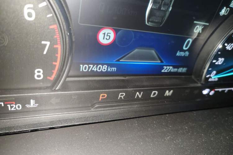 Used Ford Explorer 2020 EcoBoost 285 Four-Wheel Drive Trend Edition 6 Seats Odometer Close Up