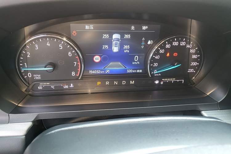 Used Ford Explorer 2020 EcoBoost 285 4x4 Trend Edition 7-Seater Odometer Close Up