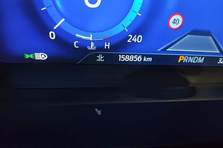 Used Ford Explorer 2020 EcoBoost 285 4x4 Titanium Edition 6 Seats Odometer Close Up