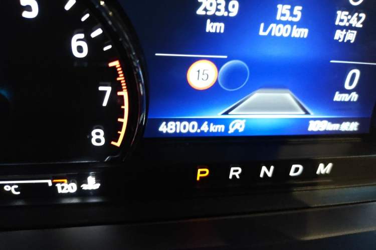 Used Ford Explorer 2020 EcoBoost 285 Rear-Drive Trend Edition 7-Seater Odometer Close Up