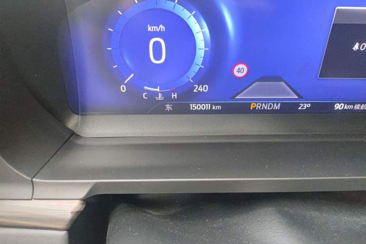 Used Ford Explorer 2020 EcoBoost 285 4x4 Titanium Edition 7-Seater Odometer Close Up