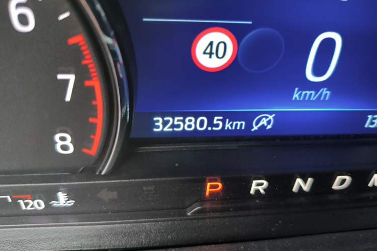 Used Ford Explorer 2020 EcoBoost 285 Rear-Drive Trend Edition 7-Seater Odometer Close Up
