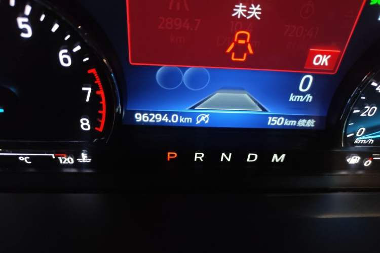 Used Ford Explorer 2020 EcoBoost 285 Four-Wheel Drive Trend Edition 6 Seats Odometer Close Up