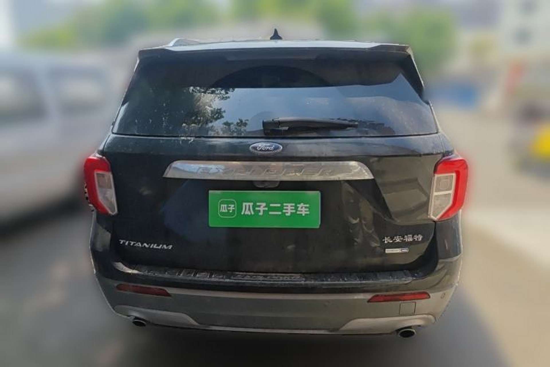 Used Ford Explorer 2020 EcoBoost 285 4x4 Titanium Edition 7-Seater Rear