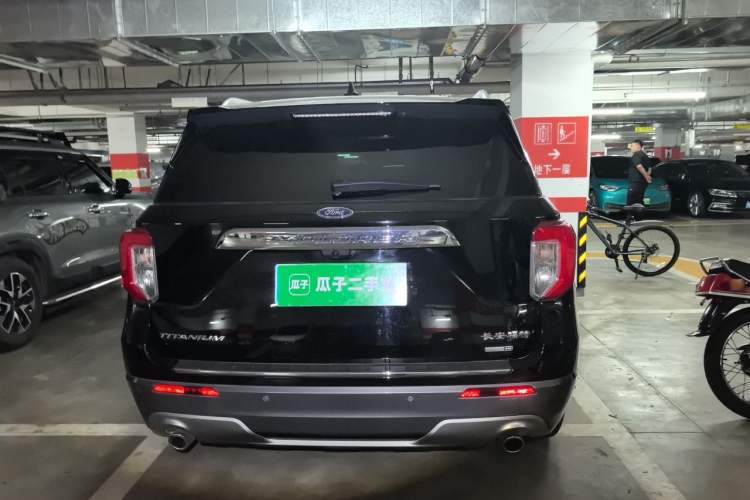 Used Ford Explorer 2020 EcoBoost 285 4x4 Titanium Edition 7-Seater Rear